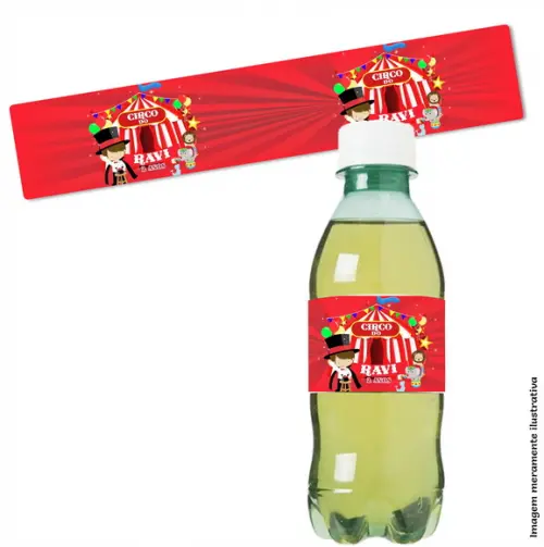 Adesivo Refrigerante - Circo Menino