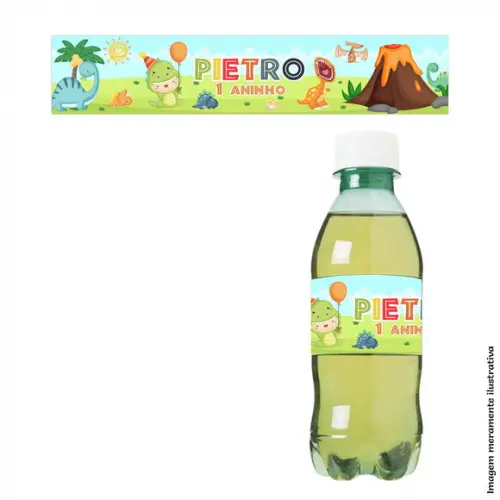 Adesivo Refrigerante - Dino Cute