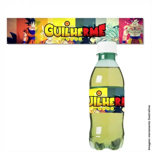 Adesivo Refrigerante - Dragon Ball Z