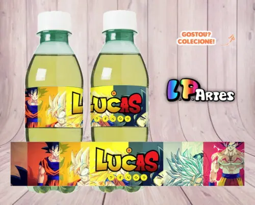 Adesivo Refrigerante - Dragon Ball Z