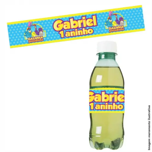 Adesivo Refrigerante - Galinha Pintadinha