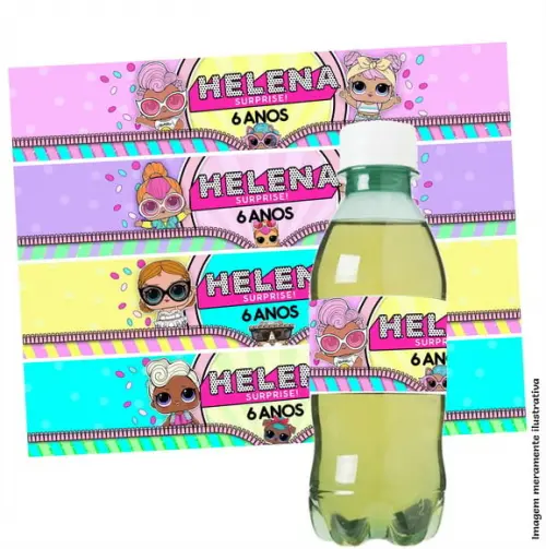 Adesivo Refrigerante - Lol Surprise