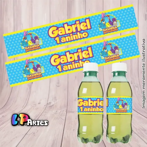 Adesivo Refrigerante - Galinha Pintadinha