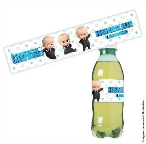 Adesivo Refrigerante - o Poderoso Chefinho