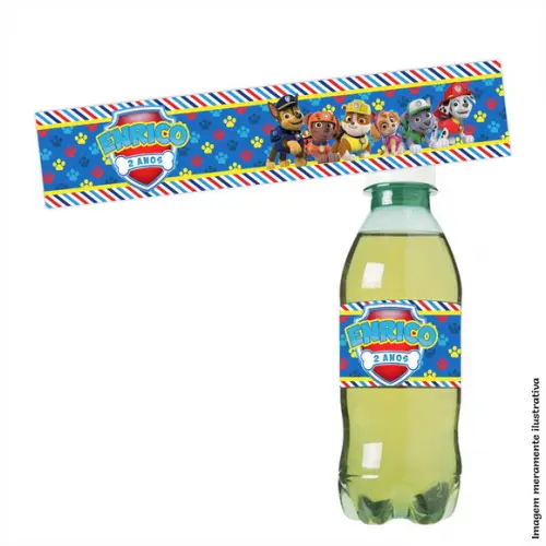 Adesivo Refrigerante - Patrulha Canina