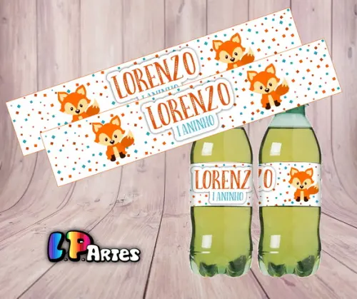 Adesivo Refrigerante - Raposinha
