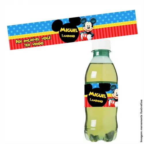 Adesivo Refrigerante Mickey Mouse