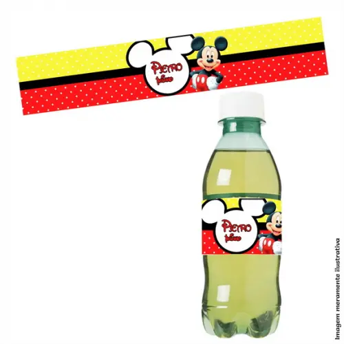 Adesivo Refrigerante Mickey Mouse