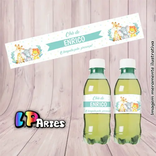 Adesivo Refrigerante Safári Baby
