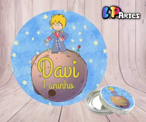 Adesivo Rótulo Pequeno Príncipe