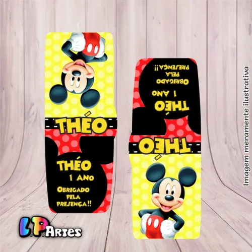 Adesivo Tic Tac - Mickey Mouse
