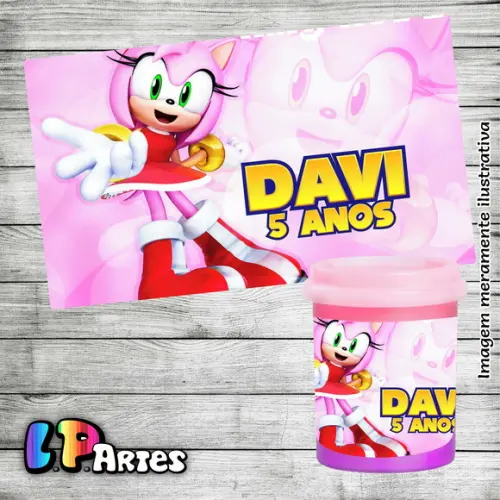 Adesivo Slime - Amy Rose