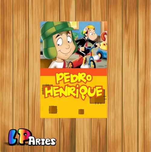 Adesivo Tubete Turma Do Chaves