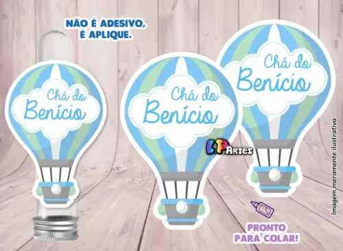 Aplique Balão - 6,5cm