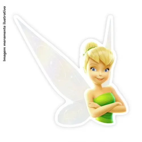 Aplique Busto Tinker Bell - Sininho - Fadas
