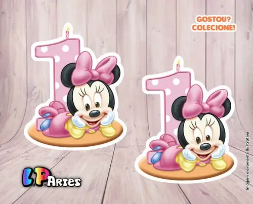 Aplique Minnie Baby