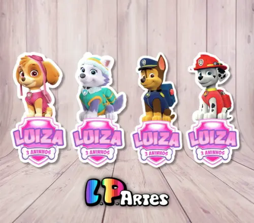 Aplique Patrulha Canina