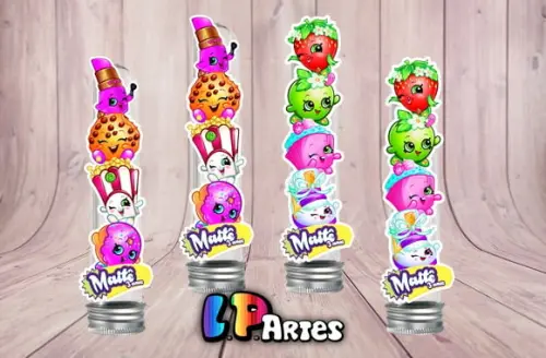 Aplique Tubete - Shopkins