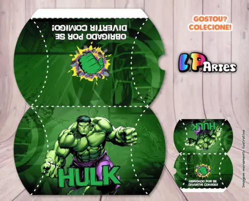Caixa Almofada Hulk