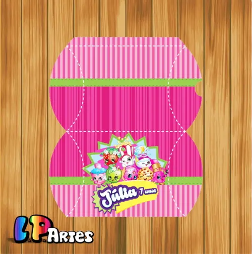 Caixa almofada Shopkins
