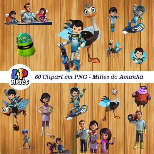 Clipart PNG Miles do amanhã