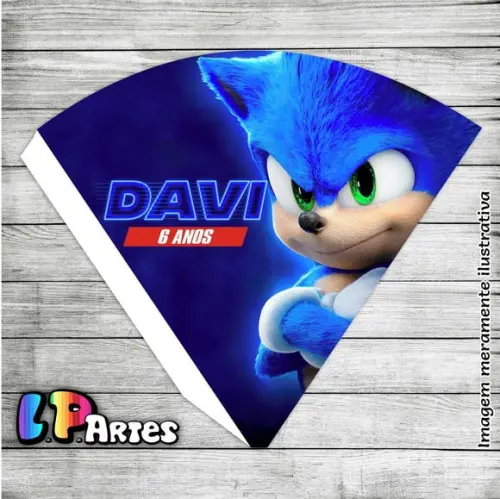 Cone Personalizado - Sonic