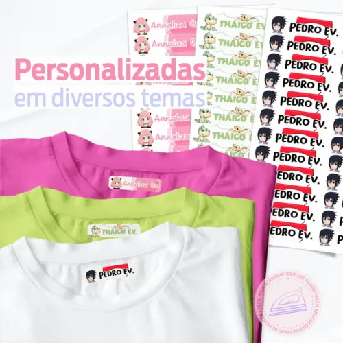 Etiqueta Termocolante Roupa - Mickey