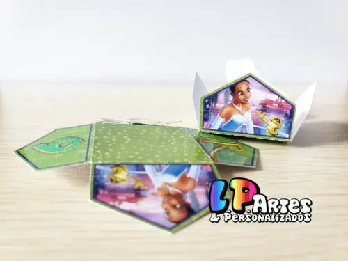 Forminha para Doce - a Princesa e o Sapo