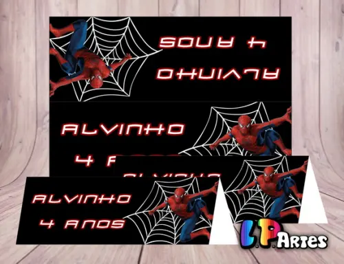 Lapela Homem Aranha