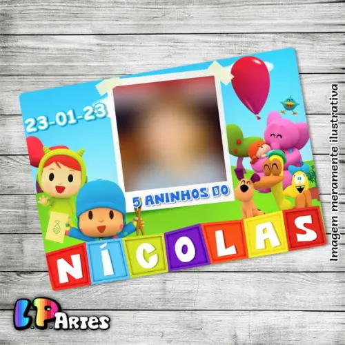 Lembrancinha com Imã - Pocoyo