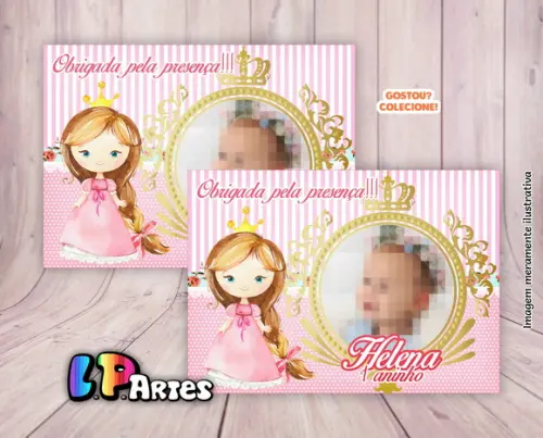 Lembrancinha com Imã - Princesa