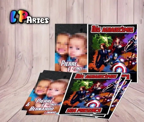 Lembrancinha com Imã Vingadores
