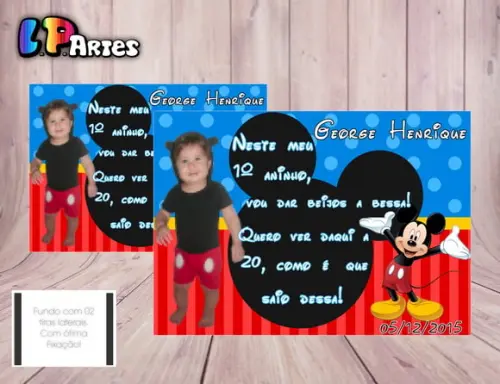 Lembrancinha Imã - Mickey Mouse