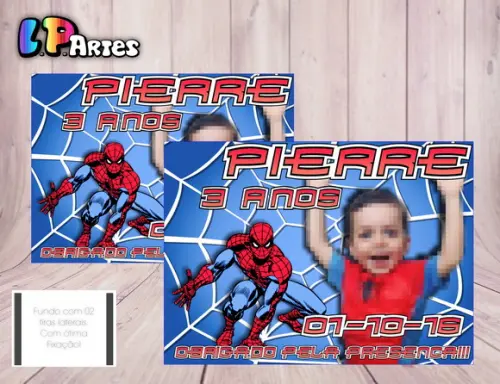 Lembrancinha Imã - Homem Aranha
