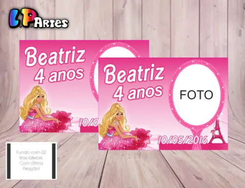 Lembrancinha Imã de Geladeira Barbie