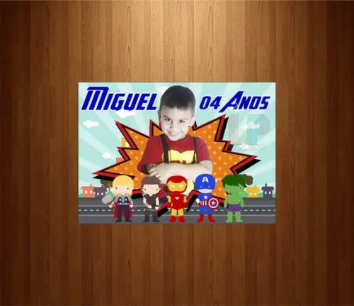 Lembrancinha Vingadores/ Avengers - Imã