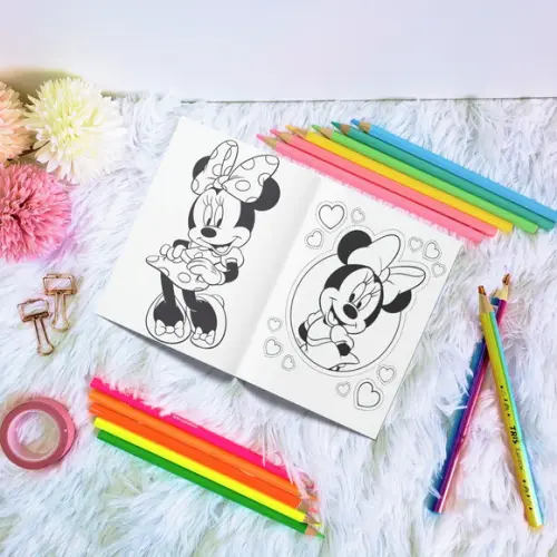 Livrinho Colorir - Minnie Vermelha