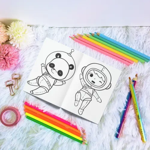 Livro de Colorir - Astronauta 2