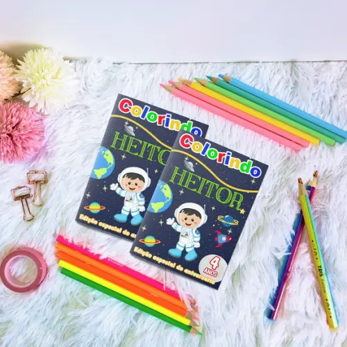 Livro de Colorir - Astronauta 3