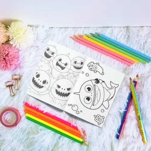 Livro de Colorir - Baby Shark