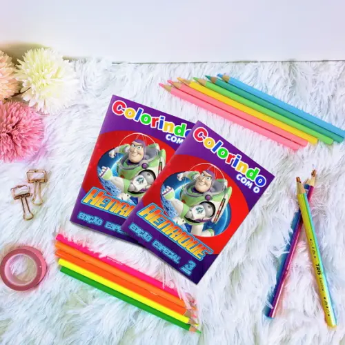 Livro de Colorir - Buzz Lightyear