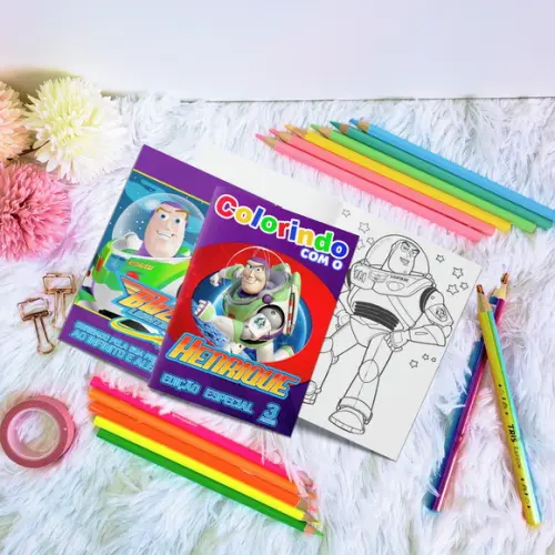 Livro de Colorir - Buzz Lightyear