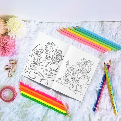 Livro de Colorir - Branca de Neve