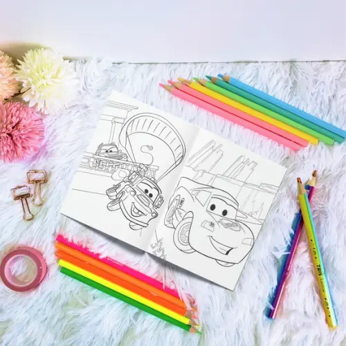 Livro de Colorir - Carros