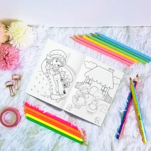 Livro de Colorir - Chapeuzinho Vermelho