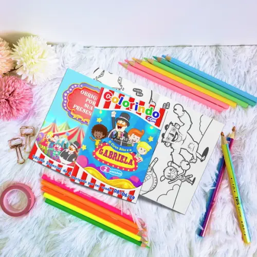 Livro de Colorir - Circo do Bita