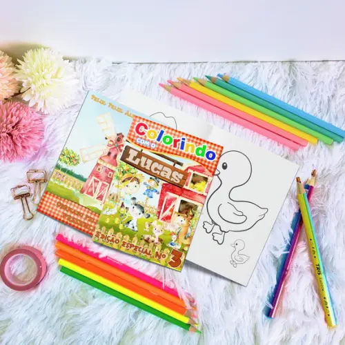 Livro de Colorir - Fazendinha