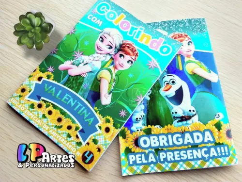 Livro de Colorir - Frozen Fever