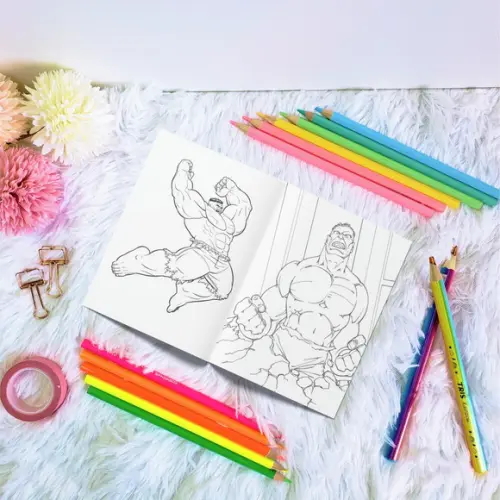 Livro de Colorir - Hulk