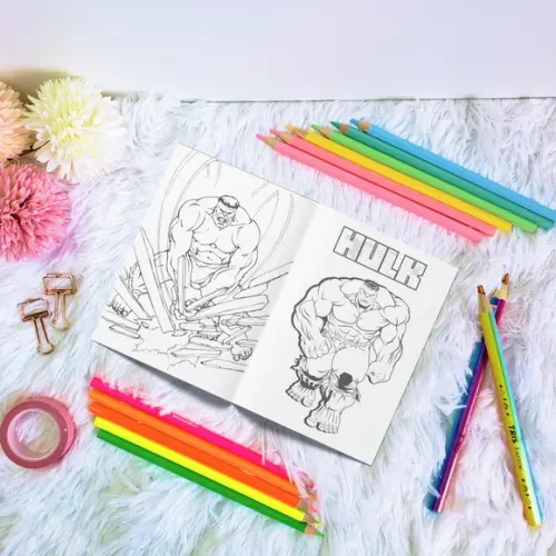 Livro de Colorir - Hulk